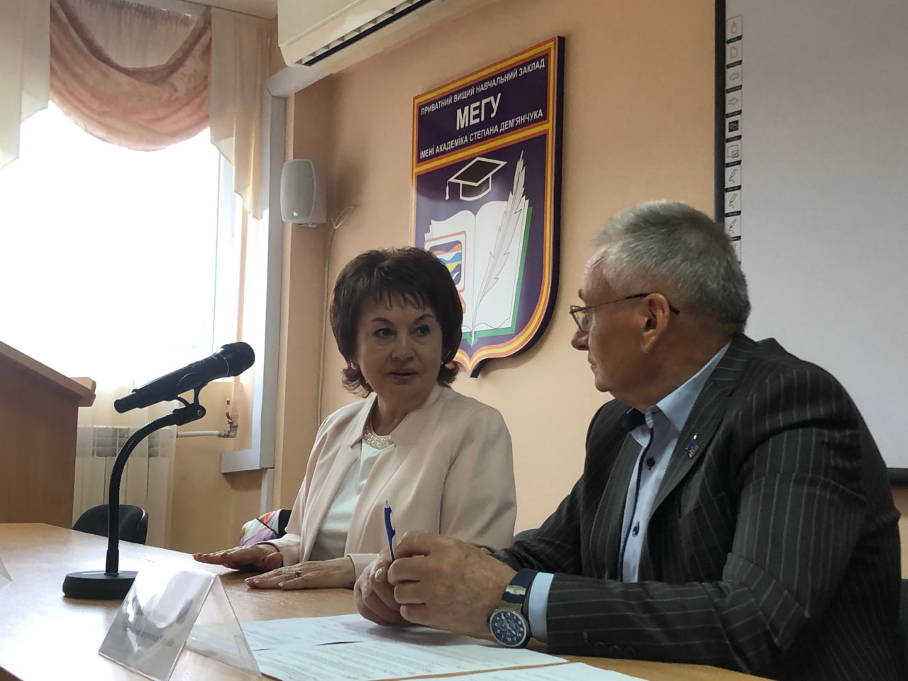 У МЕГУ відбулася пресконференція з делегаткою Конгресу місцевих та регіональних влад Ради Європи
