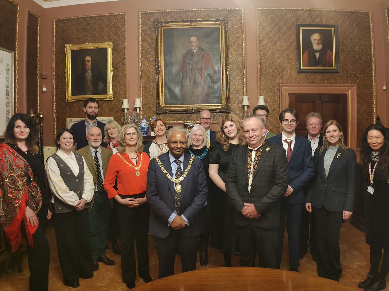 Офіційний прийом делегації МЕГУ в мерії міста Бат