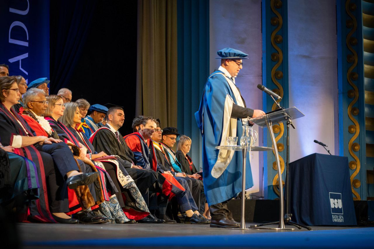 Віталій Дем’янчук отримав звання  Почесного Доктора Університету Бат Спа