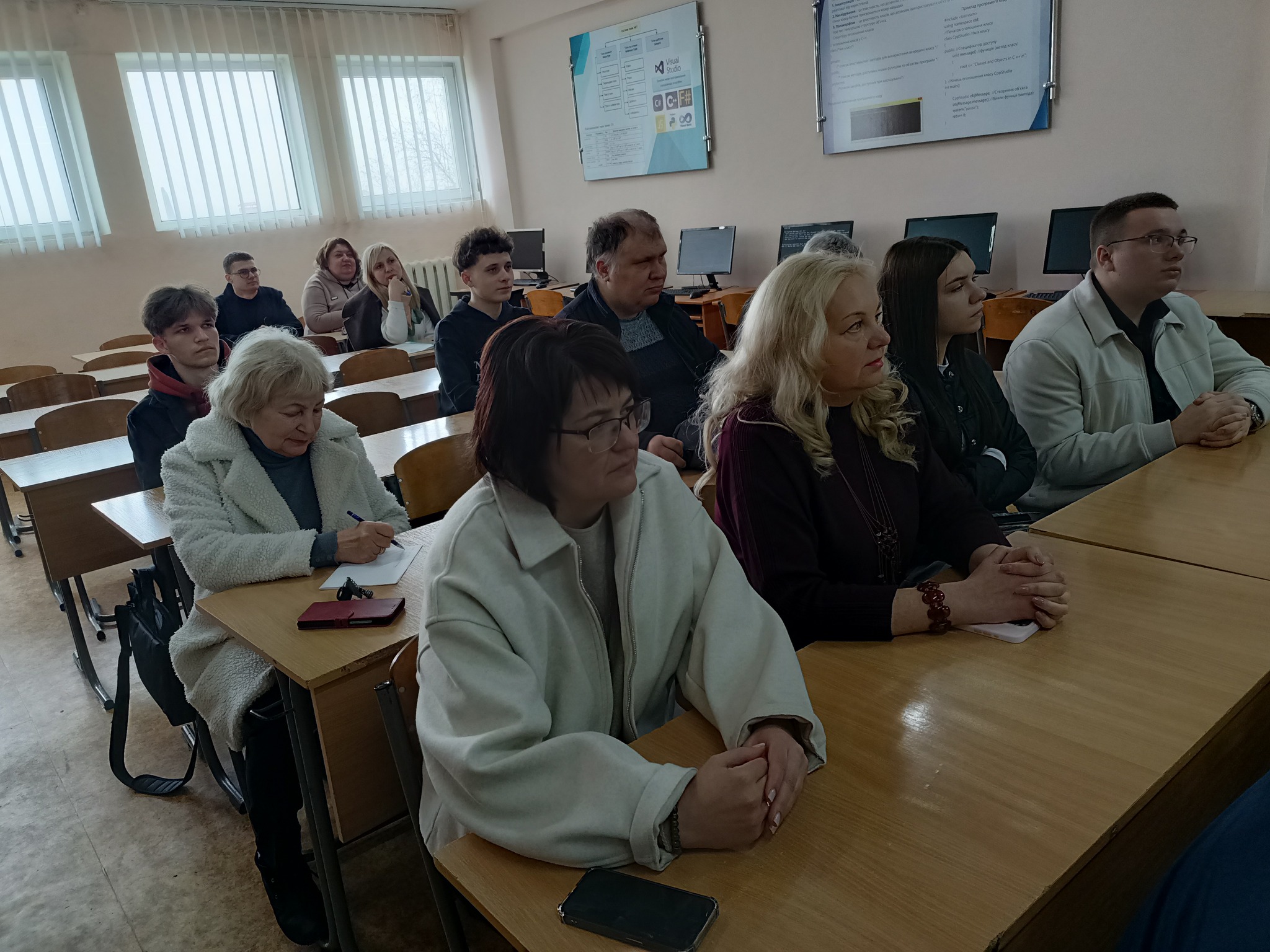 Засідання студентського товариства факультету кібернетики