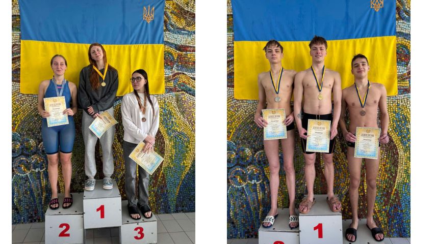 Збірна команда МЕГУ прийняла участь у Чемпіонаті Рівненської міської територіальної громади з плавання