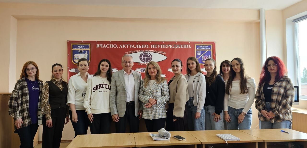 На факультеті журналістики відбулася пресконференція з представницею Нацради з питань телебання і радіомовлення в Рівненській області Лілією Гринюк