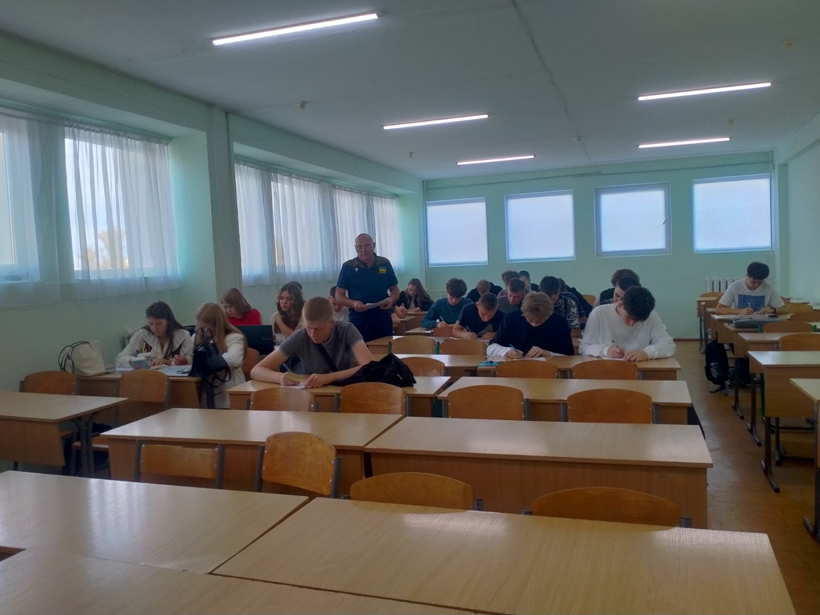 Першокурсники обирали спортивні секції