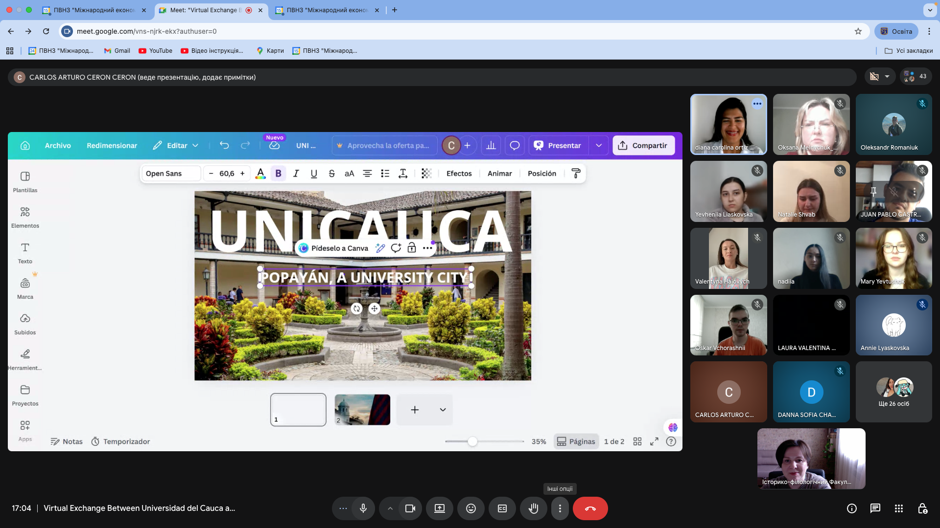 «Ukraimbia»: від України до Колумбії - міжнародний обмін про один маршрут, дві культури
