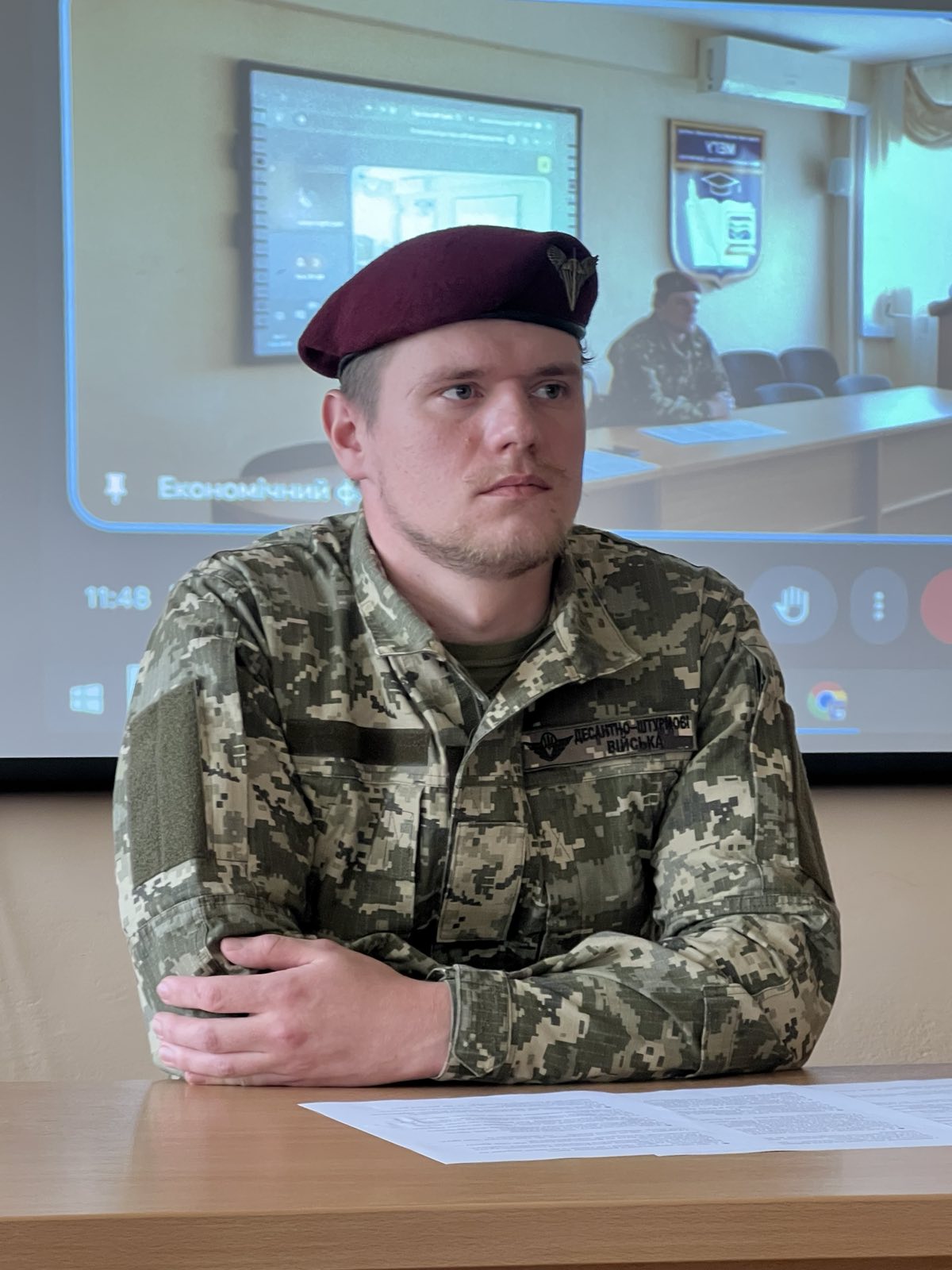 Натхнення, яке заряджає: в МЕГУ провели патріотичну лекцію