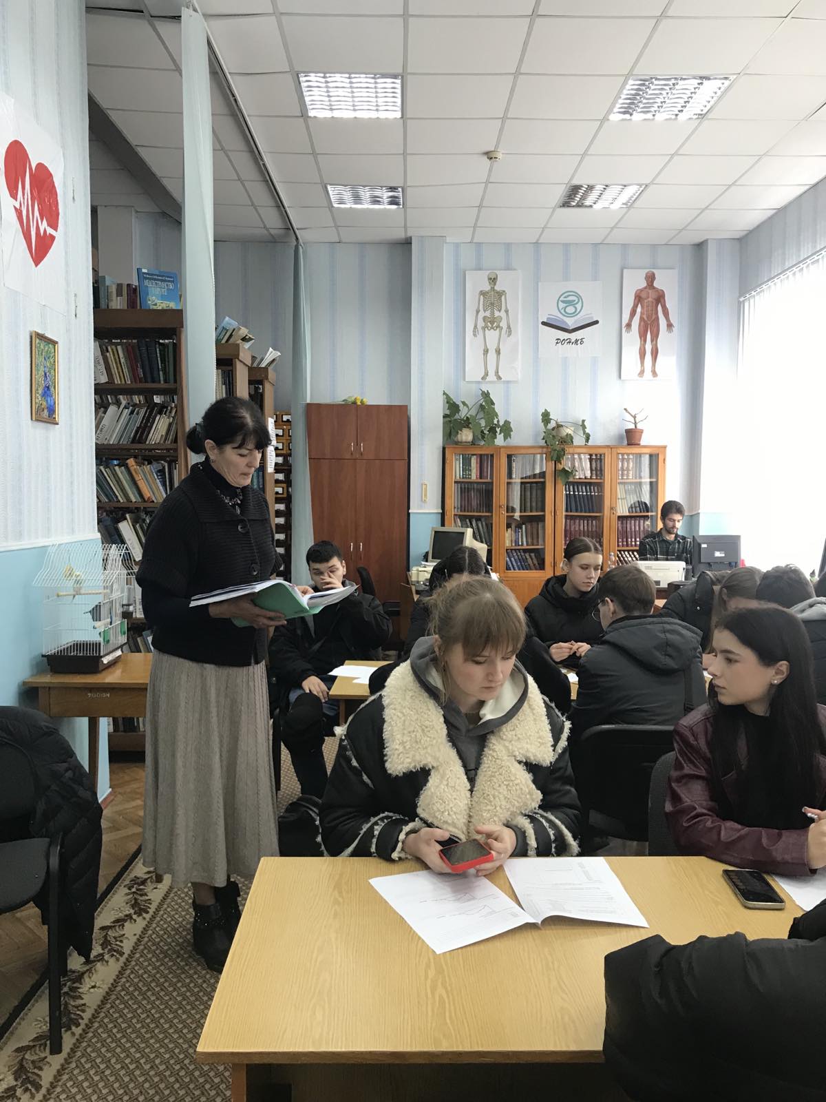 HealthLab у медичній бібліотеці: досліджуємо себе