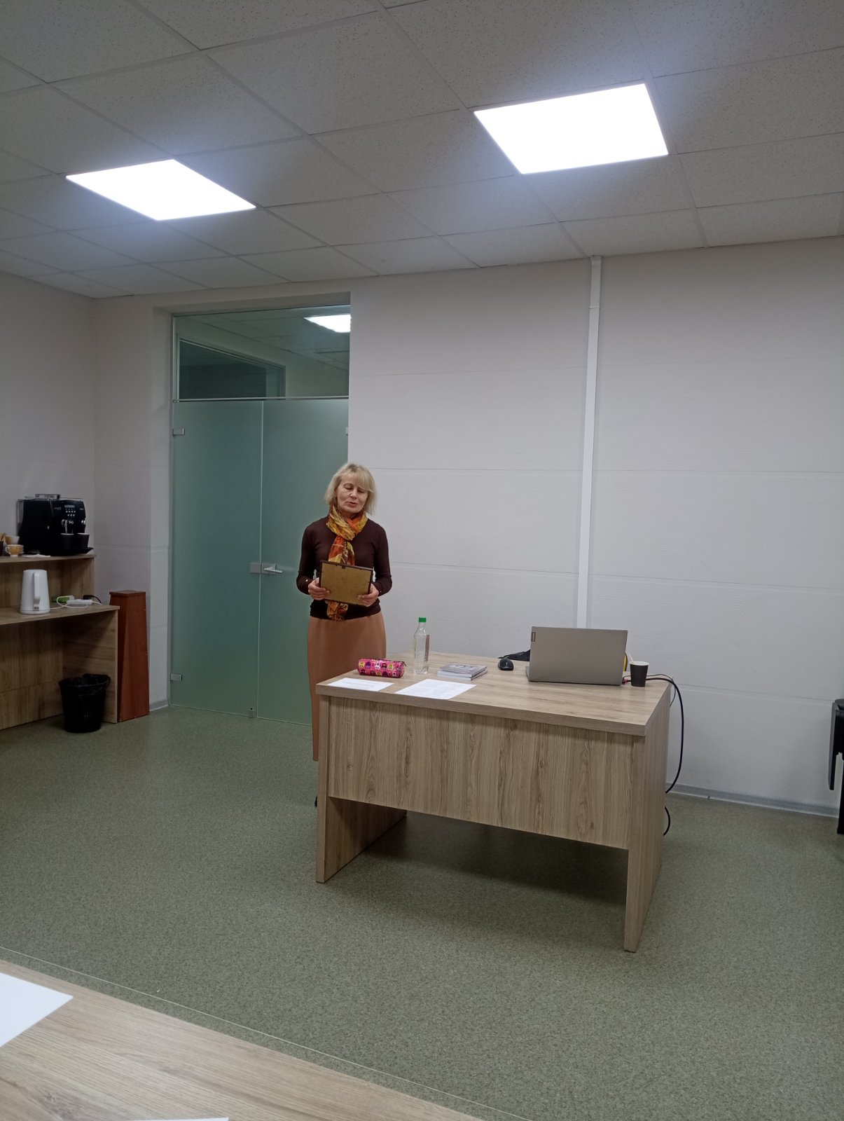 Семінар для учителів зарубіжної літератури провела професор Лілія Овдійчук, завідувачка кафедри української мови та літератури МЕГУ