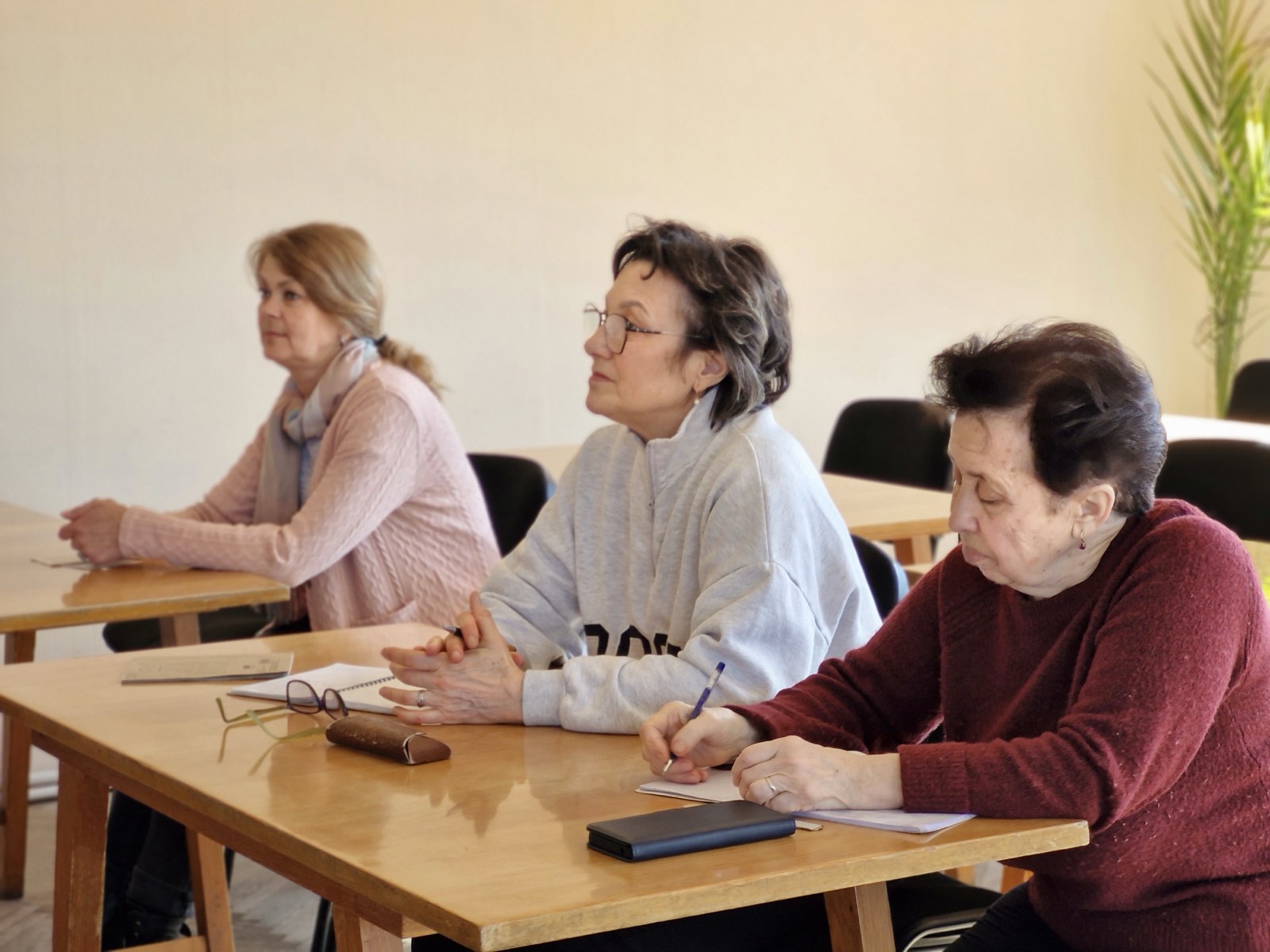 Лекцію для слухачів гуртка з вивчення української мови та літератури для дорослих прочитала доцентка Валентина Миронюк