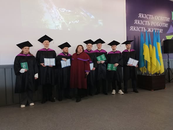 Вручення дипломів магістра факультету кібернетики