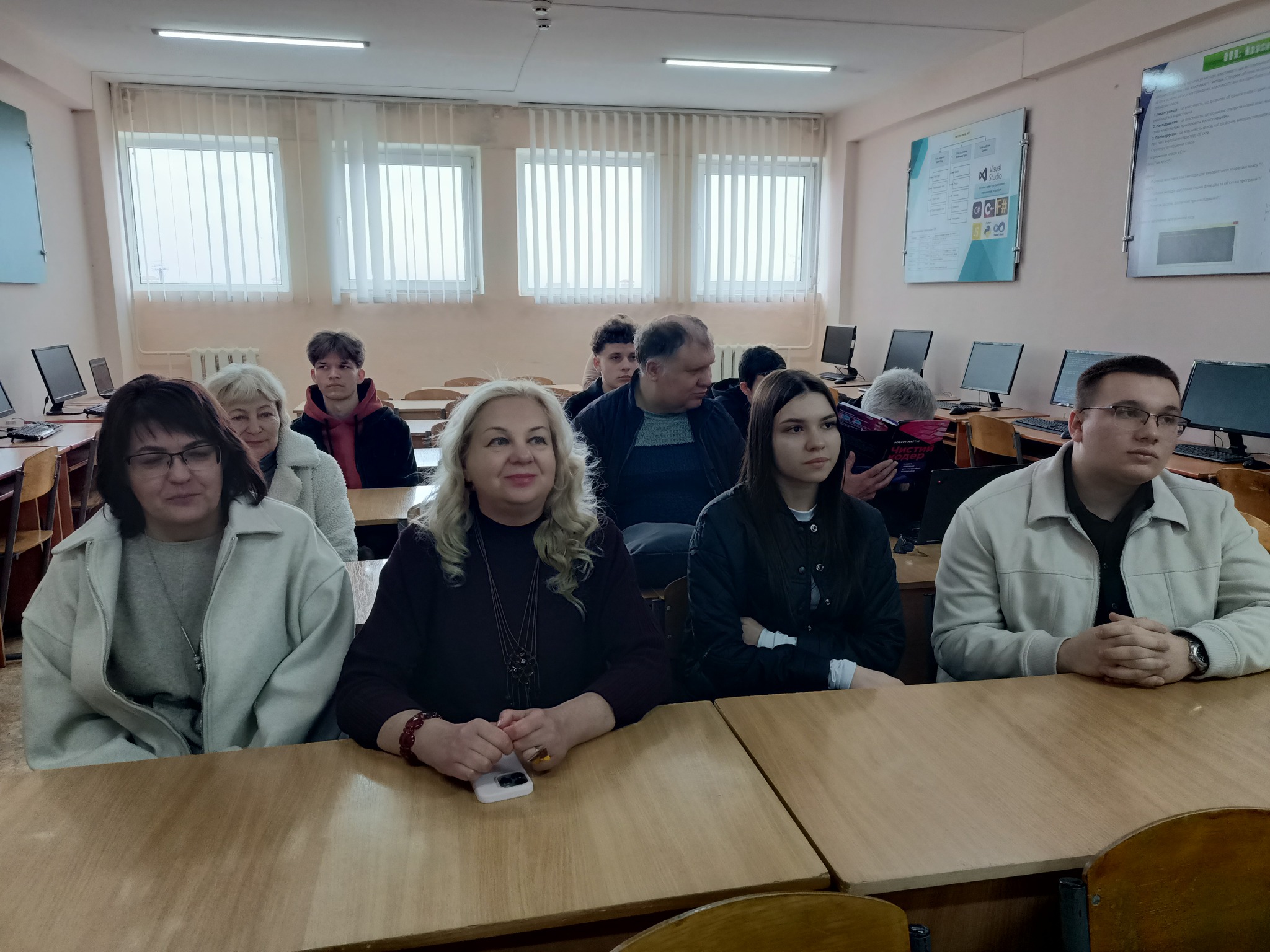 Засідання студентського товариства факультету кібернетики