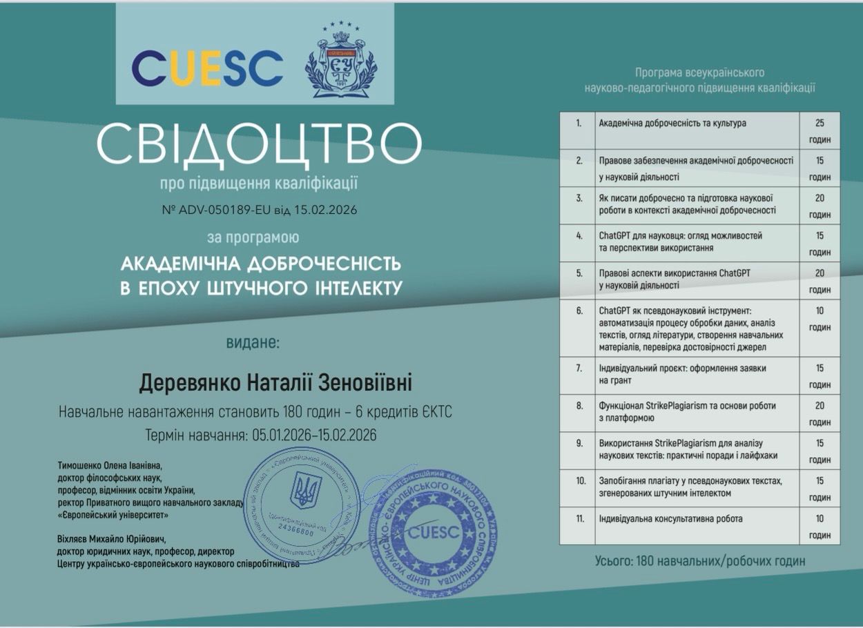 Наталія Деревянка