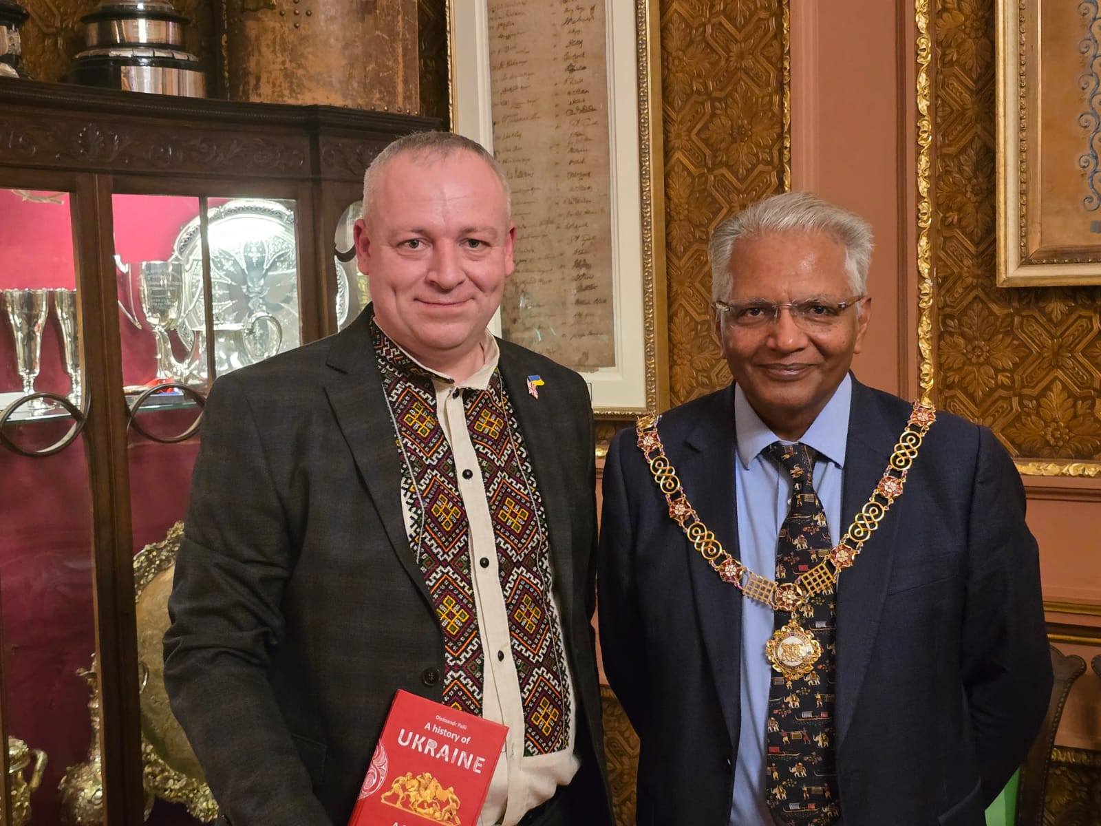 Офіційний прийом делегації МЕГУ в мерії міста Бат