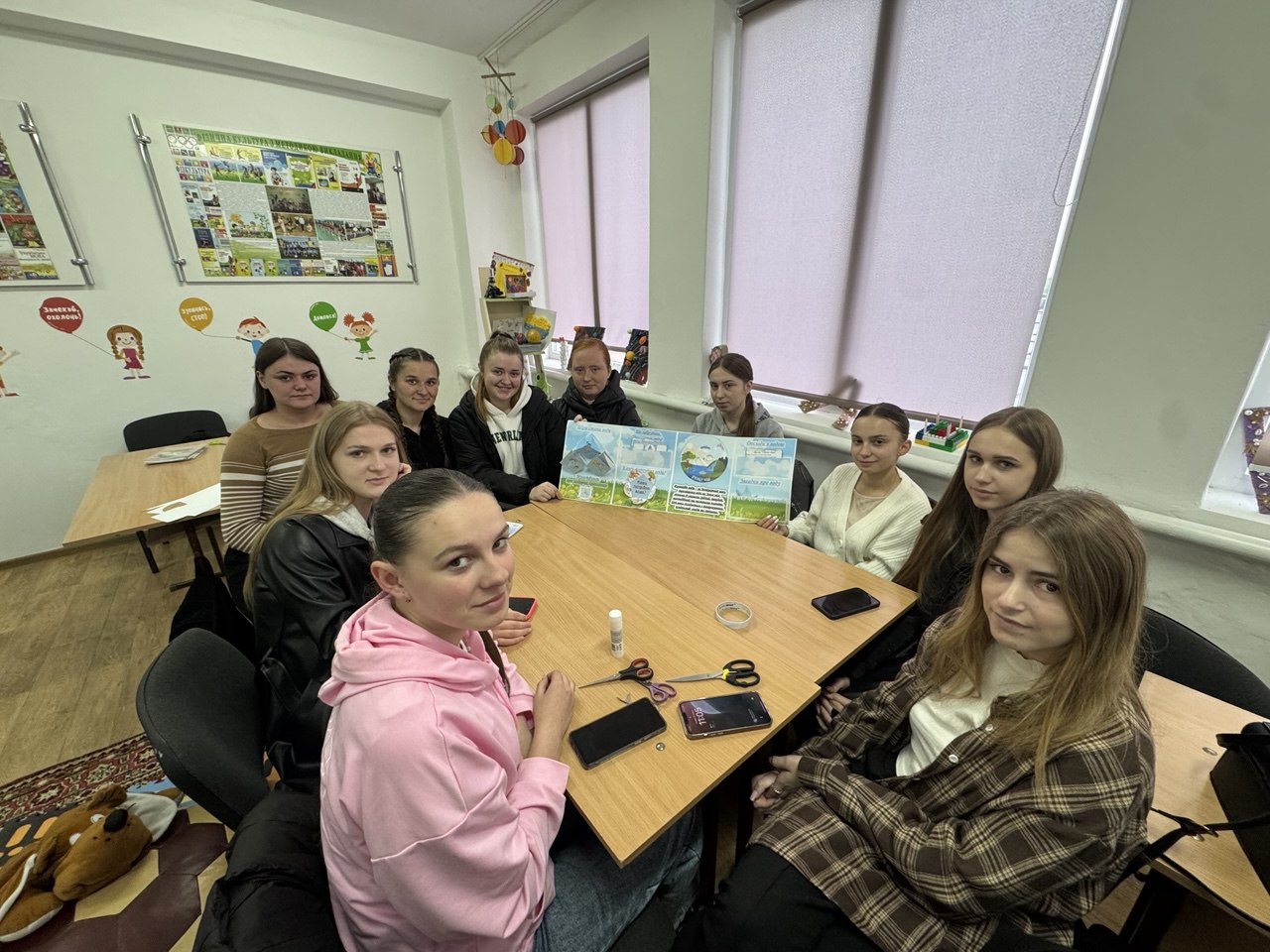Здобувачі освіти педагогічного факультету вчилися створювати лепбуки