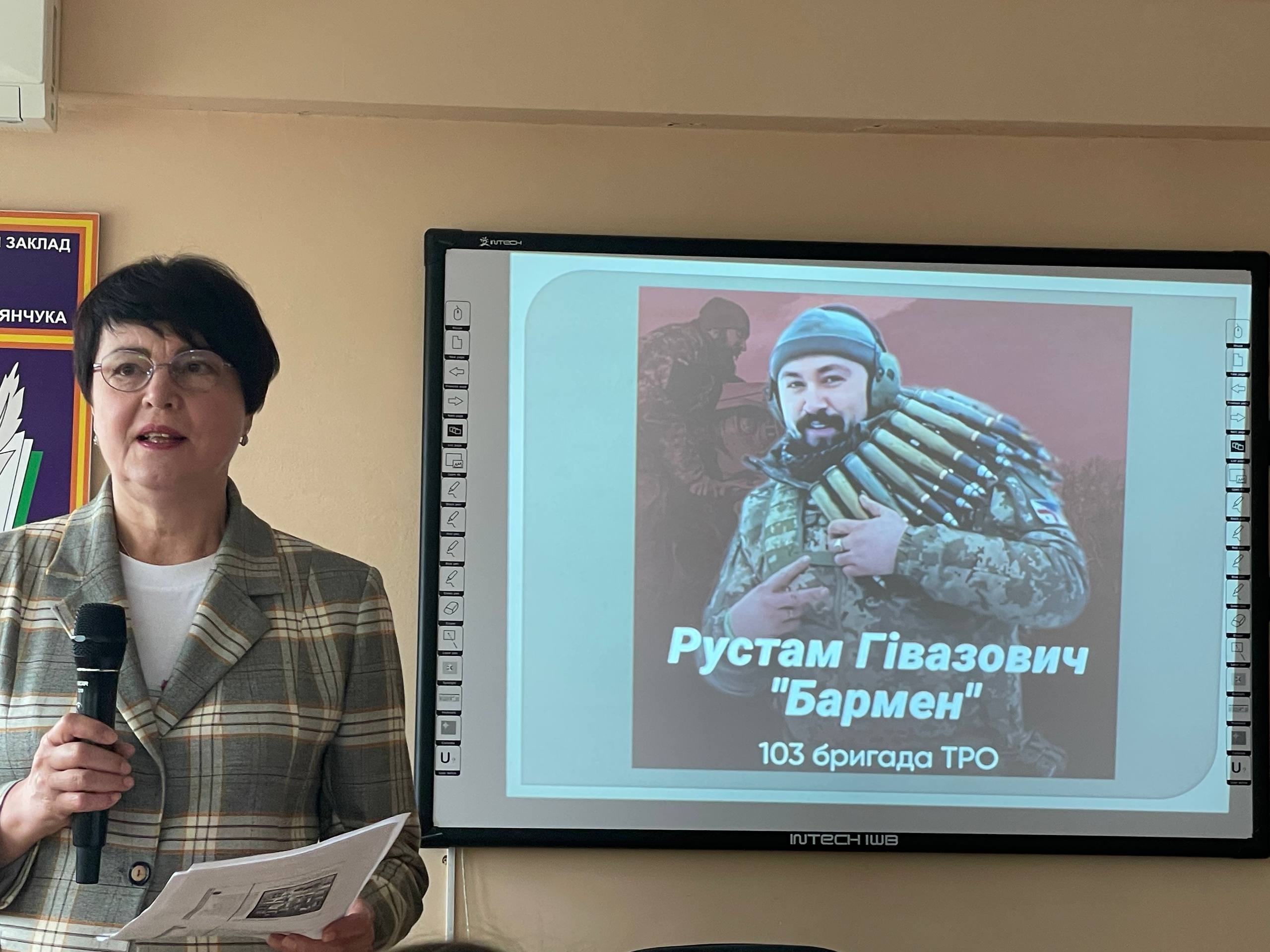 творча зустріч з Рустамом Гівазовичем, воїном ЗСУ