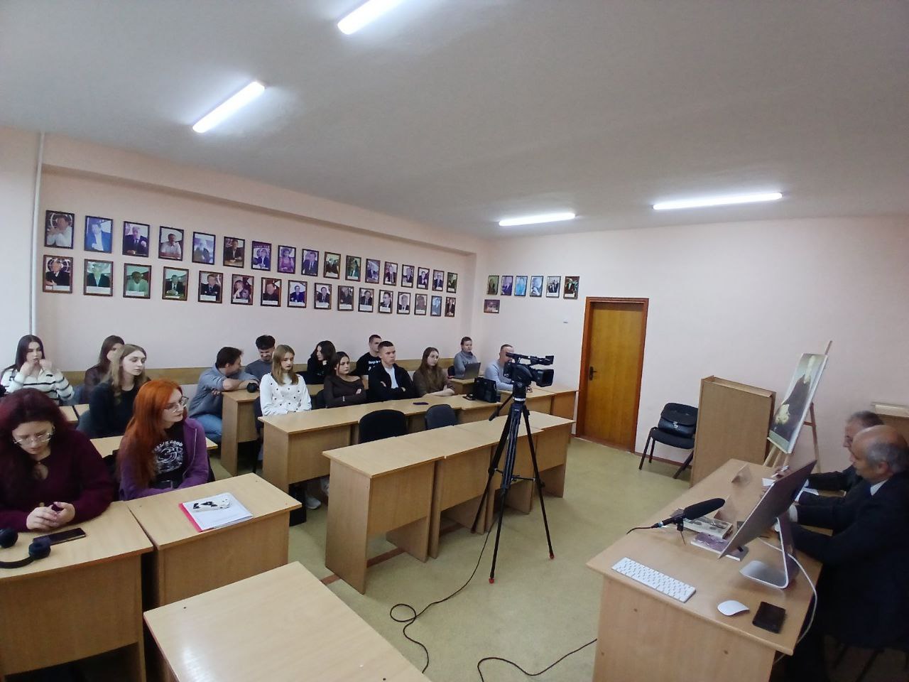 На факультеті журналістики відбулася пресконференція з Ярославом Ковальчуком щодо беатифікації Серафима Кашуби