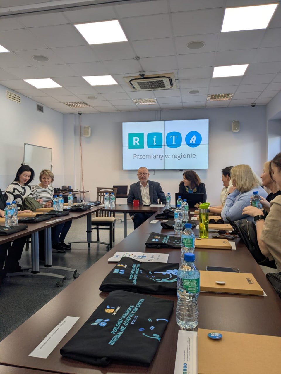 Міжнародне навчання делегації МЕГУ в Польщі в рамках гранту RITA