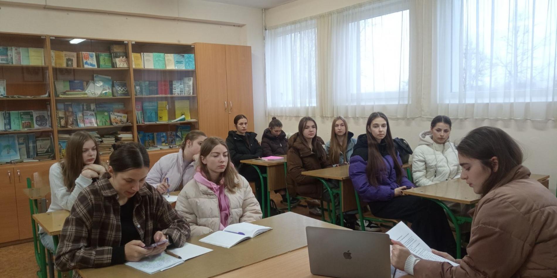 Показове інтегроване заняття на історико-філологічному факультеті МЕГУ