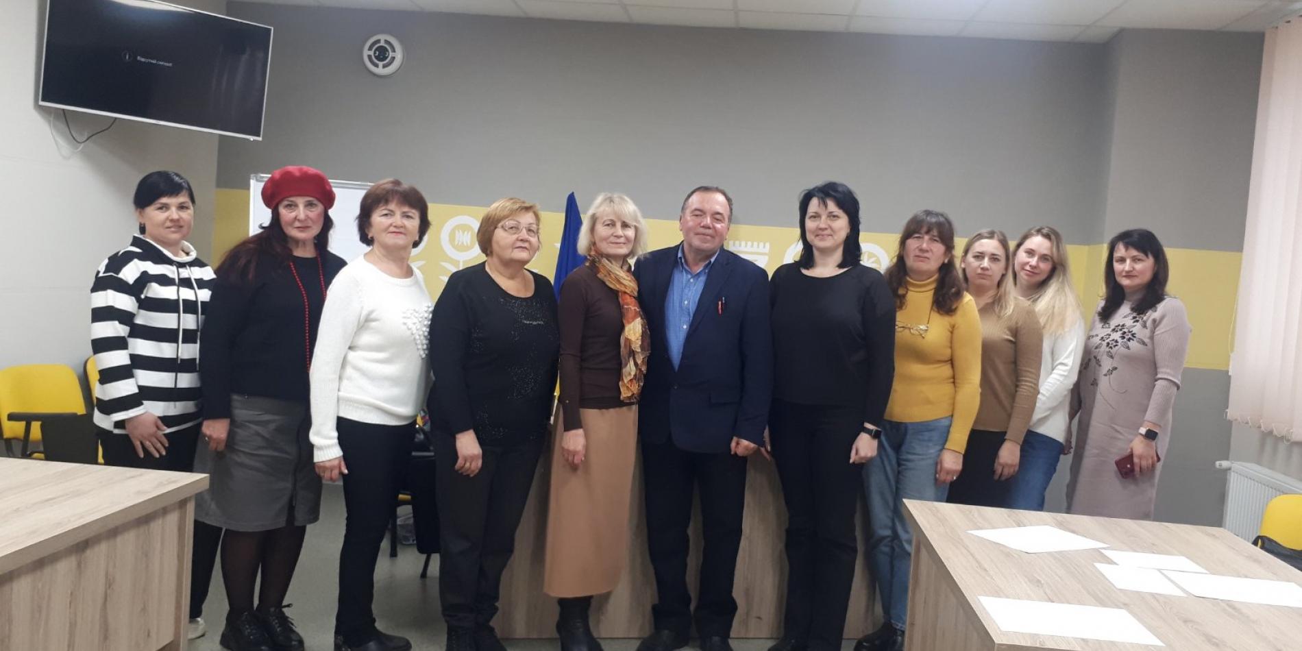 Семінар для учителів зарубіжної літератури провела професор Лілія Овдійчук, завідувачка кафедри української мови та літератури МЕГУ