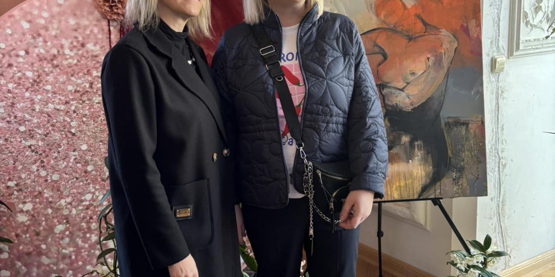 Студентка магістратури освітньої програми «Психологія» взяла участь у міжнародній художній виставці 