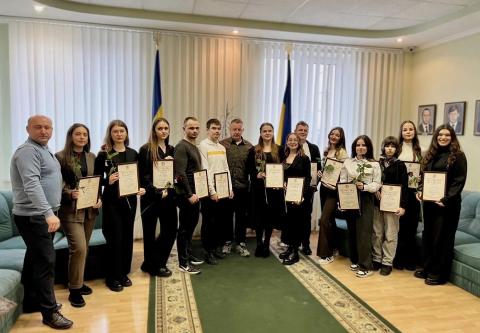 Здобувачів освіти МЕГУ відзначено Почесними грамотами Рівненської міської ради