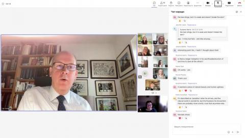 Тиждень української культури в Бат Спа: учасники книжкового клубу обговорили роман А. Куркова "Сірі бджоли"