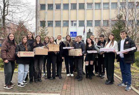 Представники МЕГУ відвідали військових у Рівненському обласному клінічному госпіталі