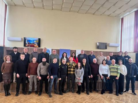 Доцент Андрій Смусь виступив з науковою доповіддю під час засідання Всеукраїнської профспілки спортсменів, працівників сфери фізичної культури і спорту