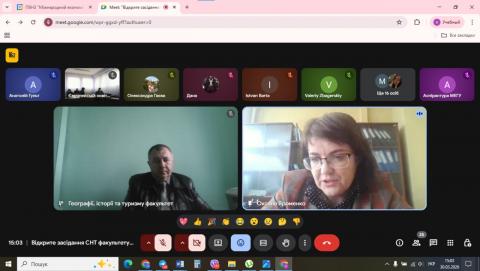 Відбулося відкрите засідання Студентського наукового товариства «Меридіан»!