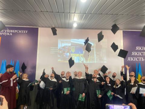 Магістри отримали дипломи