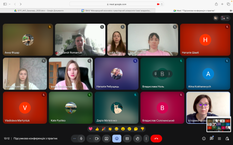 Підсумкова конференція з практики: майбутні вчителі англійської мови презентували професійні досягнення