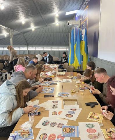 мАйстер клас з писанкарства