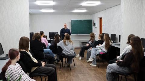Викладачі МЕГУ ознайомили школярів  Костополя з азами телевізійної  справи 