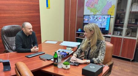 Декан юридичного факультету провела робочі зустрічі