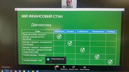 Студенти економічного факультету МЕГУ долучилися до Тижня заощаджень-2025