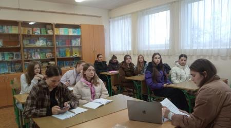 Показове інтегроване заняття на історико-філологічному факультеті МЕГУ