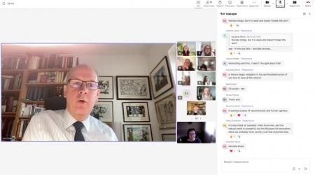 Тиждень української культури в Бат Спа: учасники книжкового клубу обговорили роман А. Куркова "Сірі бджоли"