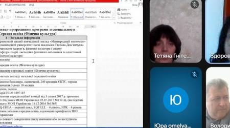 Удосконалюємо освіту разом: відкрите засідання кафедри ТМФВАФК