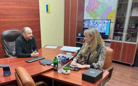 Декан юридичного факультету провела робочі зустрічі