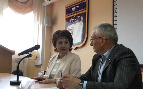 У МЕГУ відбулася пресконференція з делегаткою Конгресу місцевих та регіональних влад Ради Європи 
