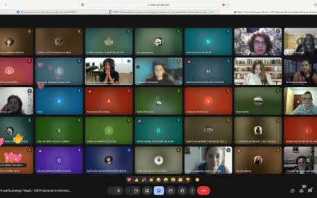Музика без кордонів: віртуальний обмін студентів МЕГУ (Україна) та Університету Каука (Колумбія)