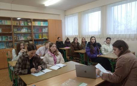 Показове інтегроване заняття на історико-філологічному факультеті МЕГУ