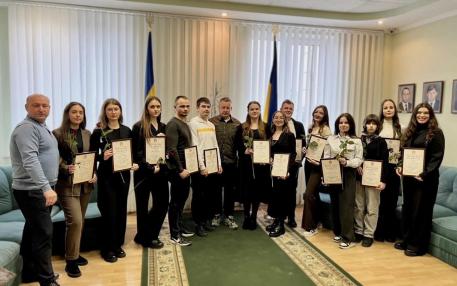 Здобувачів освіти МЕГУ відзначено Почесними грамотами Рівненської міської ради