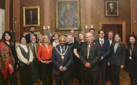 Офіційний прийом делегації МЕГУ в мерії міста Бат