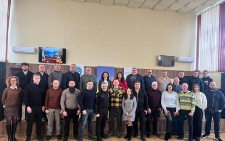 Доцент Андрій Смусь виступив з науковою доповіддю під час засідання Всеукраїнської профспілки спортсменів, працівників сфери фізичної культури і спорту