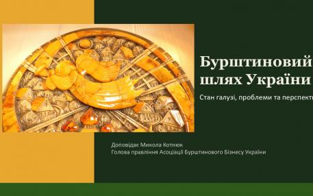 У межах «Простору молодого вченого» обговорили стан і перспективи бурштинового бізнесу