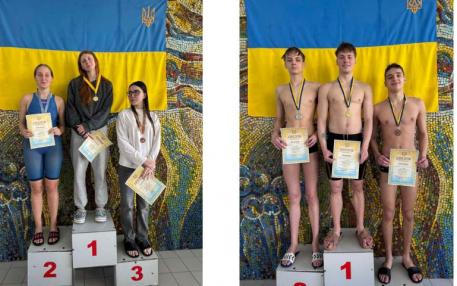 Збірна команда МЕГУ прийняла участь у Чемпіонаті Рівненської міської територіальної громади з плавання